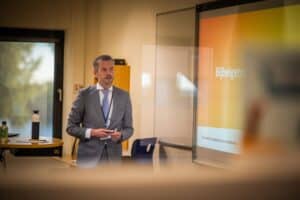 De workshop van collega Arjen.
