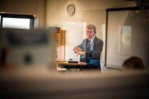 De workshop met ds. A.T. Vergunst